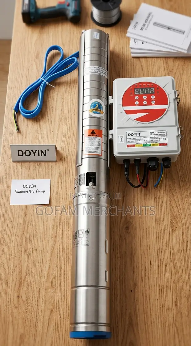 Doyin 2.0Hp AC Submersible Water Pump (158M Head) - 1