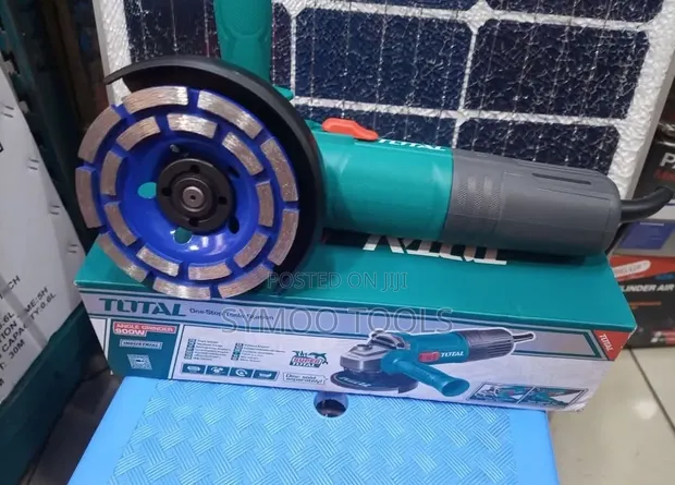 Total 900W Corded Angle Grinder - 1