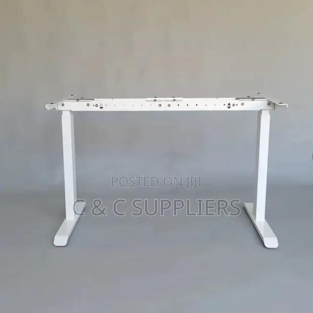 Meza Nyeupe ya Kisasa ya Umeme - 140cm - 1