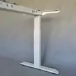 Meza Nyeupe ya Kisasa ya Umeme - 140cm - 2