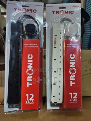Tronic 6-Way Extension Socket - Heavy Duty