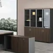 Executive 2-Door Wooden File Cabinet - 2