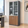 Executive 2-Door Wooden File Cabinet - 3