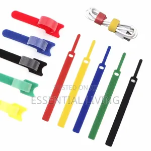 10pcs Cable Organizer Ties for Phone Charger & TV Cords