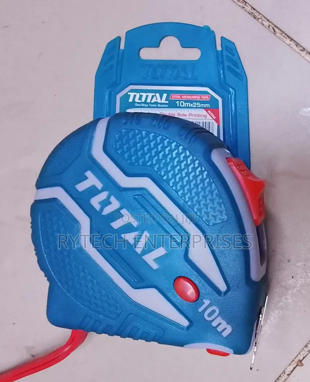 Total 10m Steel Measuring Tape - 1