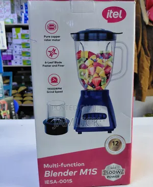 Itel 001a Blender 2-in-1 - Mpya Kabisa
