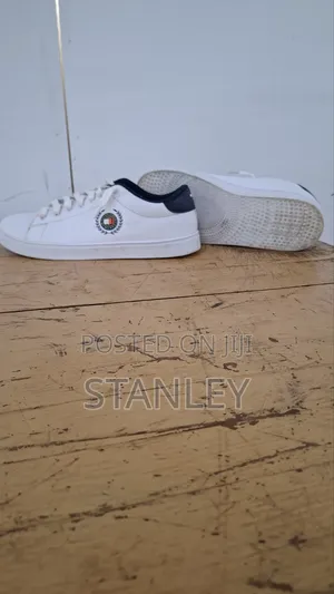 Tommy Hilfiger Unisex White Sneakers - Size 40/41