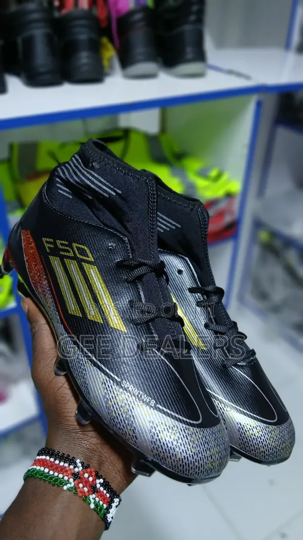 Adidas F50 Ankle Football Boots for Kids - 1