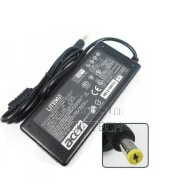 Acer 65W Laptop AC Adapter (19V, 3.42A) - 5.5x1.7mm - 1