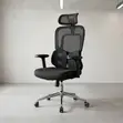 Brand New High Back Orthopedic Office Chair - Black - 1