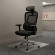 Brand New High Back Orthopedic Office Chair - Black - 3