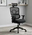 Kiti cha Ofisi cha Ergonomic Orthopedic - Nyeusi - 3