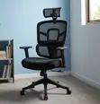 Kiti cha Ofisi cha Ergonomic Orthopedic - Nyeusi - 4