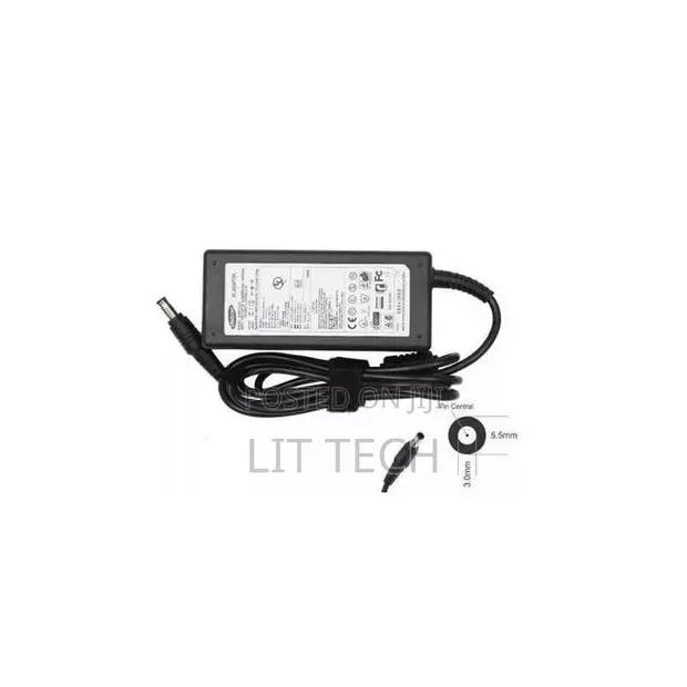 Samsung Laptop AC Power Adapter Charger 19V 3.16A - 1