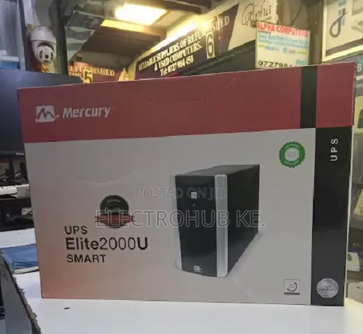 Mercury Elite 2000U 2000VA UPS Power Backup - 1