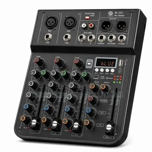 Digimore Professional Audio Mixer - 4 Channel - 1