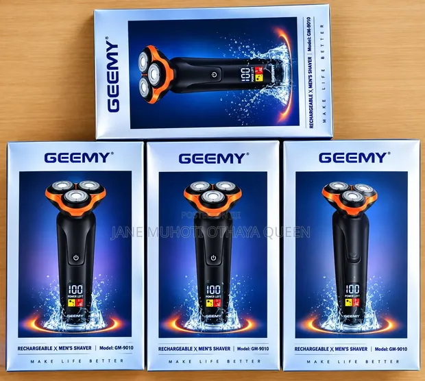 GEEMY GM-9010 Inachajiwa Kisafishaji Men's Smoother - 1