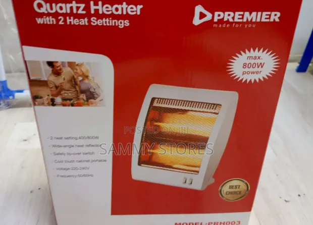 Premier Heater ya Umeme ya Chumba - Ndogo, Salama, Rahisi Kutumia - 1