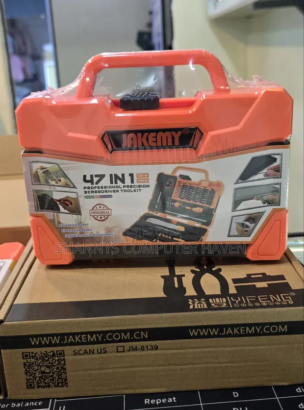 Jakemy 47-in-1 Professional Screwdriver Toolkit - 1