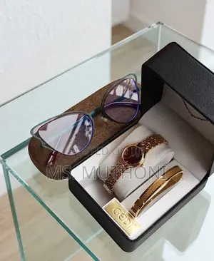 The Timeless Allure Bundle: Watch, Jewelry, Eyewear