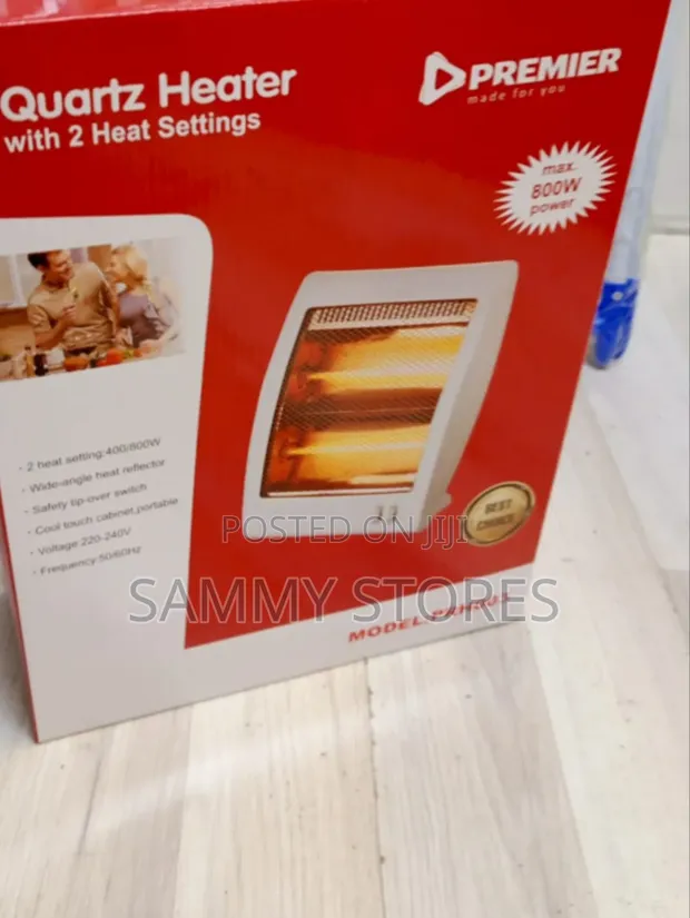 Premier Home Room Heater - Adjustable Thermostat - 1