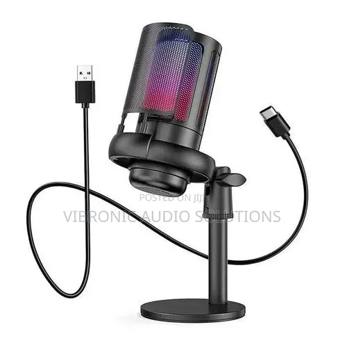 USB RGB Streaming Microphone - Mpya Kabisa - 1