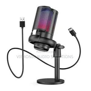 USB RGB Streaming Microphone - Mpya Kabisa