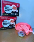 Brand New Car Trailer Rope with Safety Hooks - 1