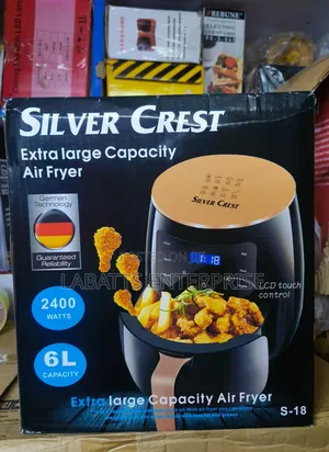 6-Litre Silver Crest Air Fryer - Brand New