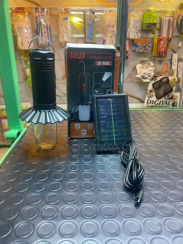 Solar Multifunctional Camping Light JB-968L - 1