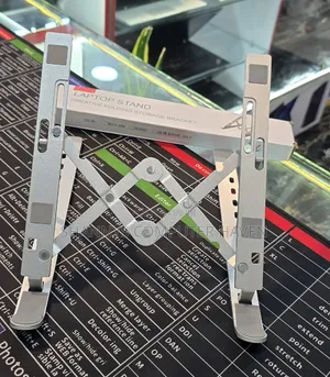 Aluminium Foldable Laptop Stand - Portable, Adjustable