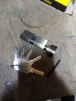 Cylinder Lock 70mm - Key One Side - 2