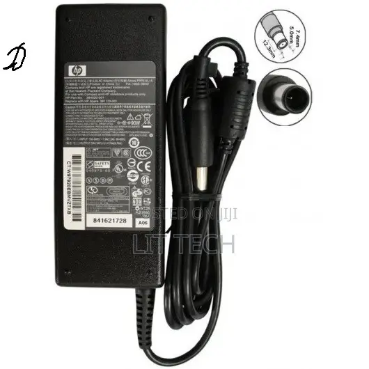 HP 90W AC Adapter 19V 4.74A with 7.4x5.0mm Connector - 1