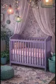 High Quality Wooden Crib Bed for Babies and Toddlers - 1