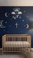 High Quality Wooden Crib Bed for Babies and Toddlers - 3