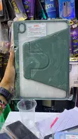 Dark Green Smart Folio Case for Samsung Galaxy Tab S11 - 2