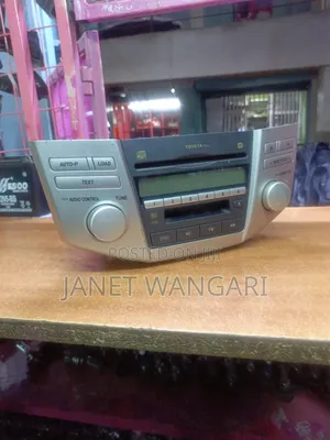 Kituo cha Udhibiti wa Sauti cha Toyota Harrier/Lexus RX (Kimetumika)