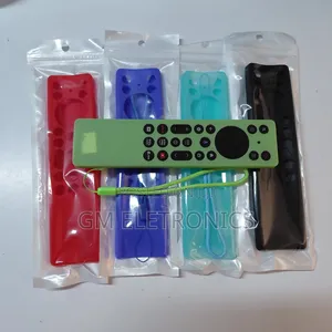 Kidhibiti cha Mbali cha TCL TV na Kifuniko cha Rangi za Silicone