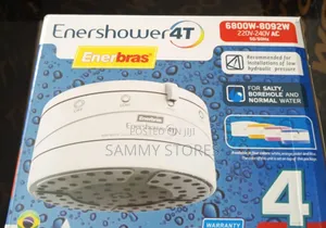 Enershower T4 Kidhibiti cha Joto cha Maji cha Papo Hapo
