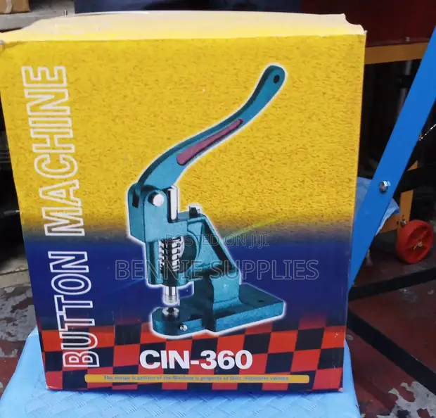 Cin Press Button Machine - 1