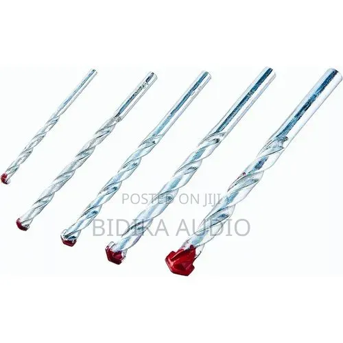 5Pc Masonry Drill Bit Set (4-10mm) - 1