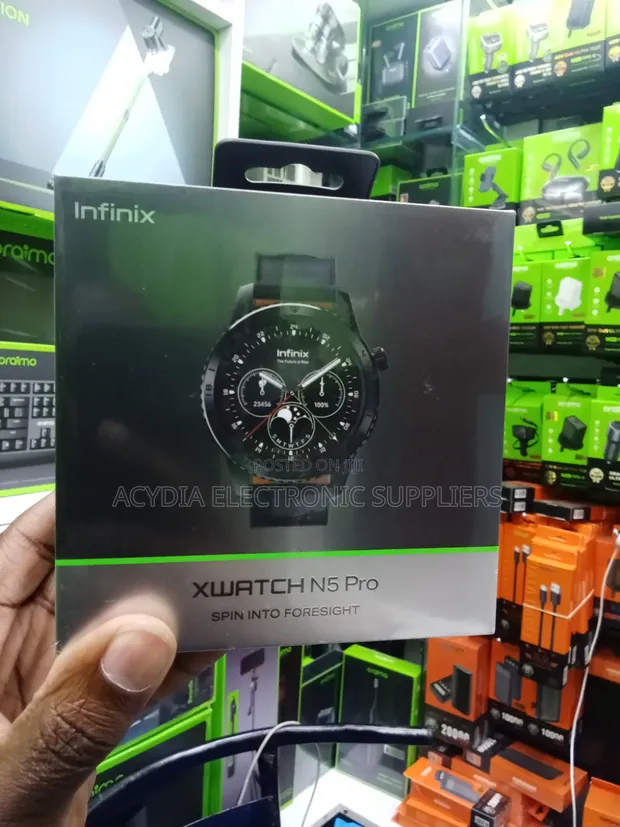 Infinix Xwatch N5 Pro Round Face Smart Watch - 1