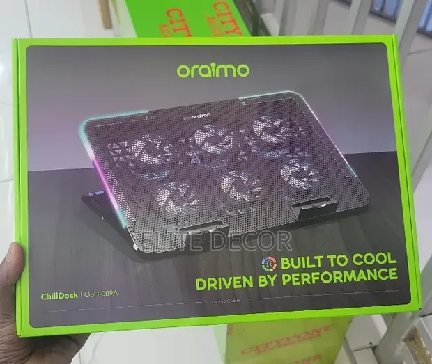 Oraimo ChillDock OSH-009A Laptop Cooler Mashine 6 za RGB - 1