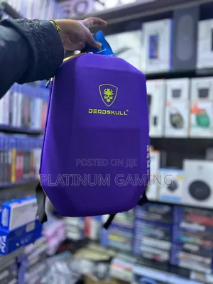 DeadSkull Hard-Shell Travel Backpack kwa PS5 Slim Console