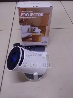 HY300 Mini Projector with Android 13 & Battery
