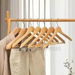 Brand New Wooden Hangers (Set of 12)