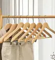 Brand New Wooden Hangers (Set of 12) - 2
