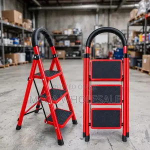 Ace 2, 3, 4, 5 Step Folding Ladder - Space Saving