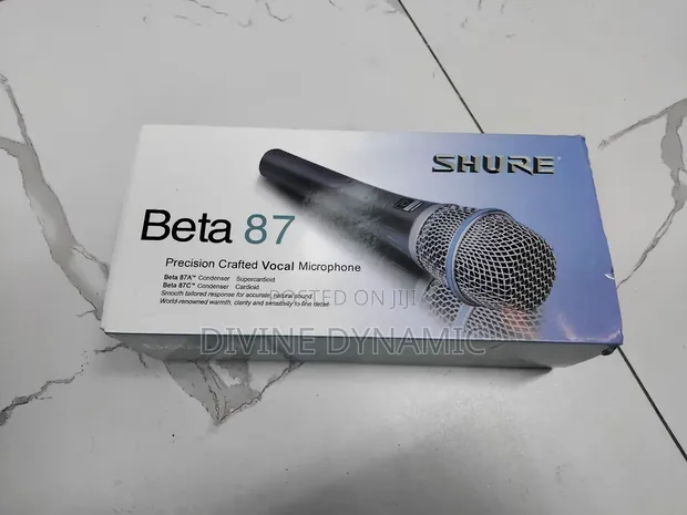 Shure Beta 87 Coded Microphone - Brand New - 1