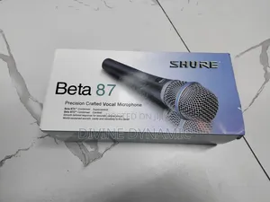 Shure Beta 87 Coded Microphone - Brand New